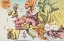 Picture of WAR MAP OF EUROPE AS SEEN THROUGH FRENCH EYES