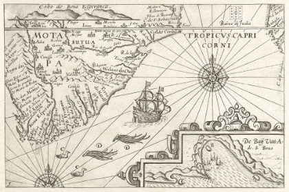 Picture of MAP OF THE CAPE OF GOOD HOPE