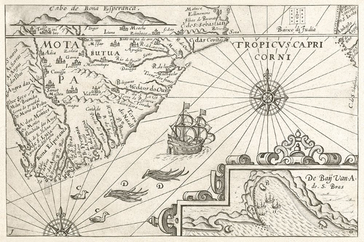 Picture of MAP OF THE CAPE OF GOOD HOPE