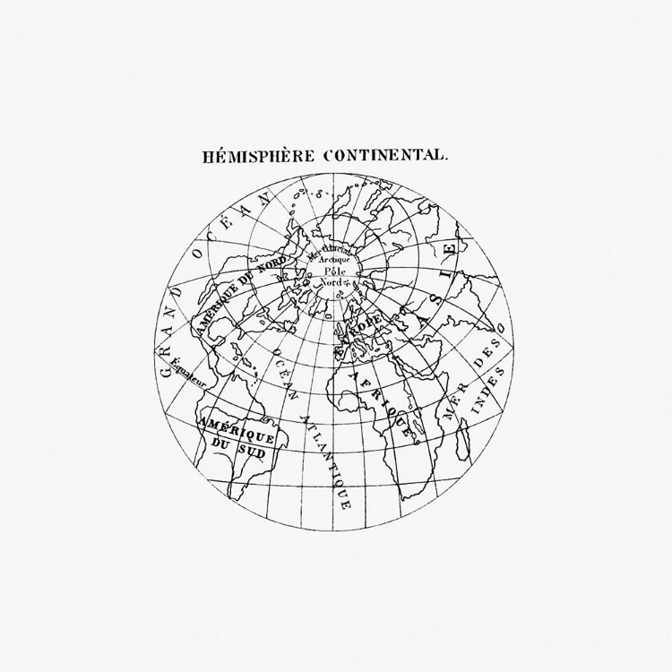 Picture of WORLD ATLAS FROM VOYEURS CHECKLIST 1881