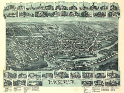 Picture of HACKENSACK-NEW JERSEY 1896