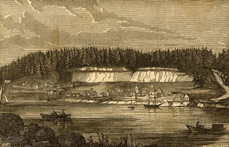 Picture of OREGON CITY-OREGON 1850