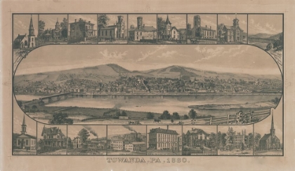 Picture of TOWANDA-PENNSYLVANIA 1880