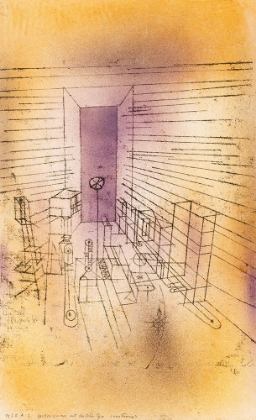 Picture of GHOST CHAMBER WITH THE TALL DOOR 1925