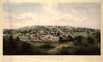 Picture of STAUNTON VIRGINIA 1857