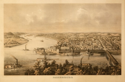 Picture of PARKERSBURG WEST VIRGINIA 1861