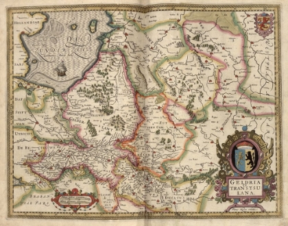Picture of MAP OF TRANSYLVANIA ROUMANIA