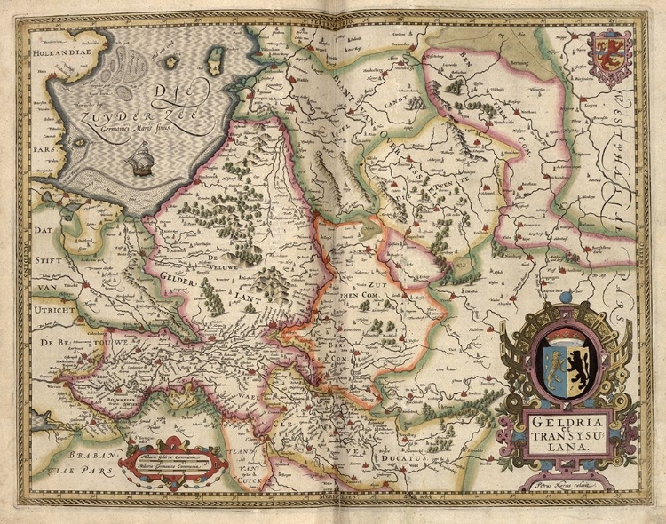 Picture of MAP OF TRANSYLVANIA ROUMANIA