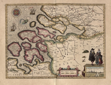 Picture of MAP OF HOLLAND