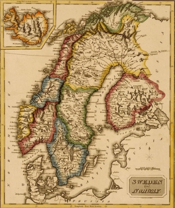 Picture of SWEDEN AND NORWAY 1817