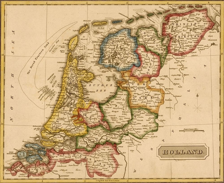 Picture of HOLLAND NETHERLANDS 1817