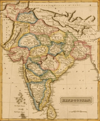 Picture of HINDUSTAN HINDOOSTAN INDIA 1817