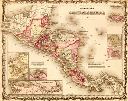 Picture of CENTRAL AMERICA 1862