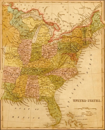Picture of EASTERN USA 1844