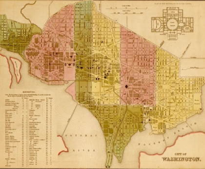 Picture of WASHINGTON DC 1844