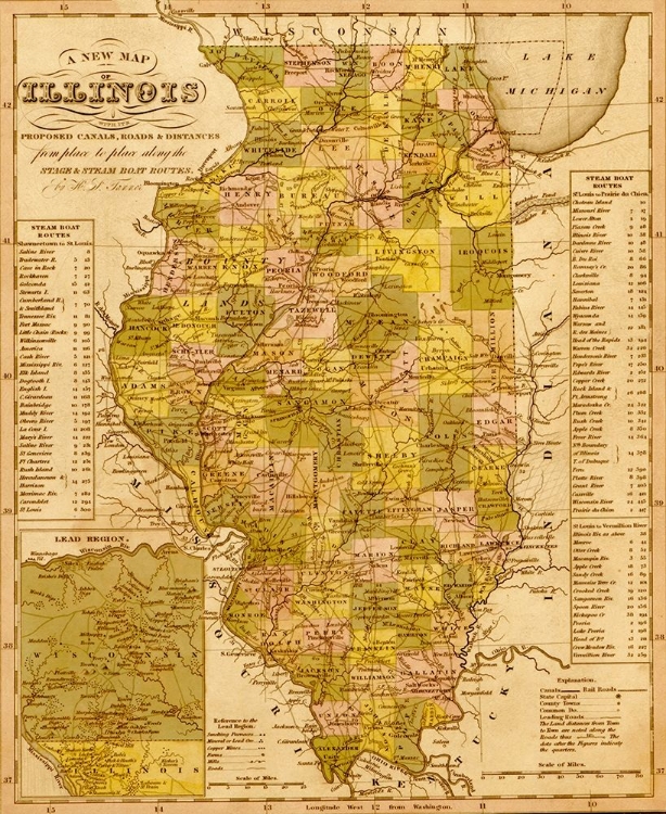 Picture of ILLINOIS 1844