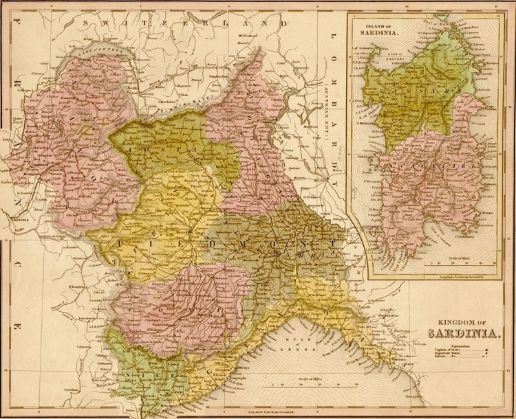 Picture of KINGDOM OF SARDINIA 1844
