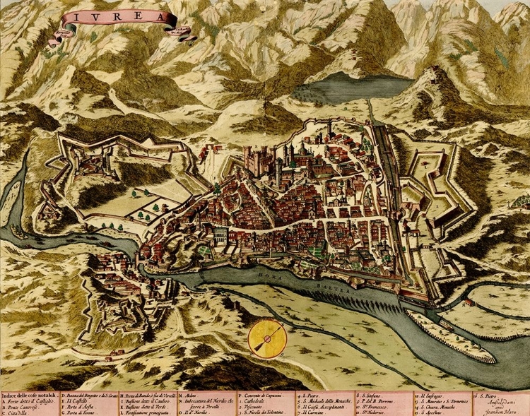 Picture of IVREA NEAR TURIN 1700