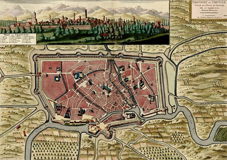 Picture of TREVISE IN THE ITALIAN PO VALLEY 1700