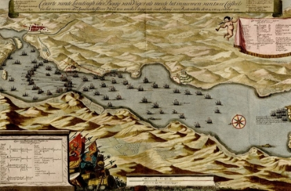 Picture of VIGOS SPAIN 1700 BATTLE OF VIGO BAY