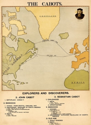 Picture of THE VOYAGES OF JOHN AND SEBASTIAN CABOT