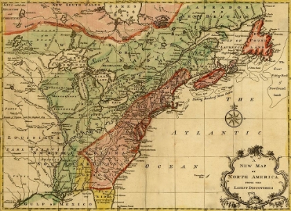 Picture of NORTH AMERICA 1763