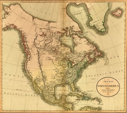 Picture of NORTH AMERICA 1811