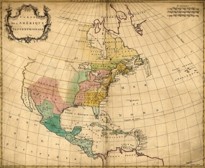 Picture of AMERICA IN 1754