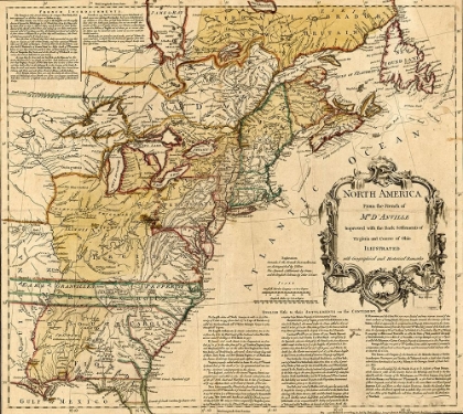 Picture of NORTH AMERICA 1758