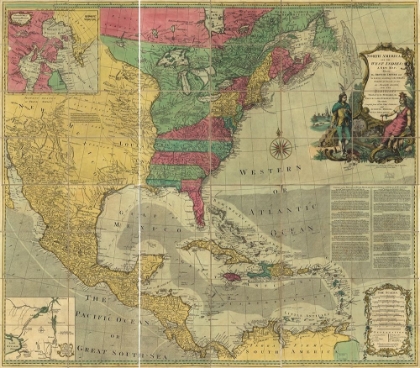 Picture of NORTH AMERICA AND THE WEST INDIES