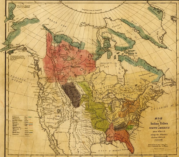 Picture of INDIAN TRIBES OF NORTH AMERICA