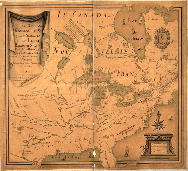 Picture of CANADA AND NEW FRANCE 1685
