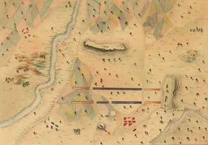 Picture of MEXICAN WAR BATTLE MAP 1848
