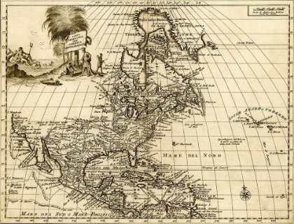 Picture of NORTH AMERICA 1750