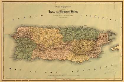 Picture of PUERTO RICO 1886