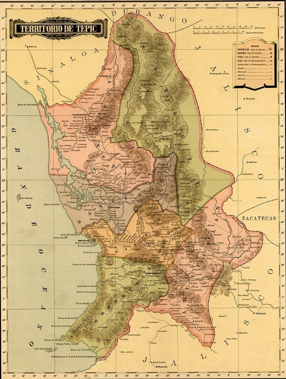 Picture of TERRIROTRIO DE TEPIC 1844