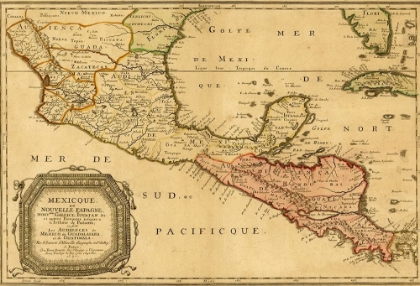 Picture of MEXICO NEW SPAIN 1656