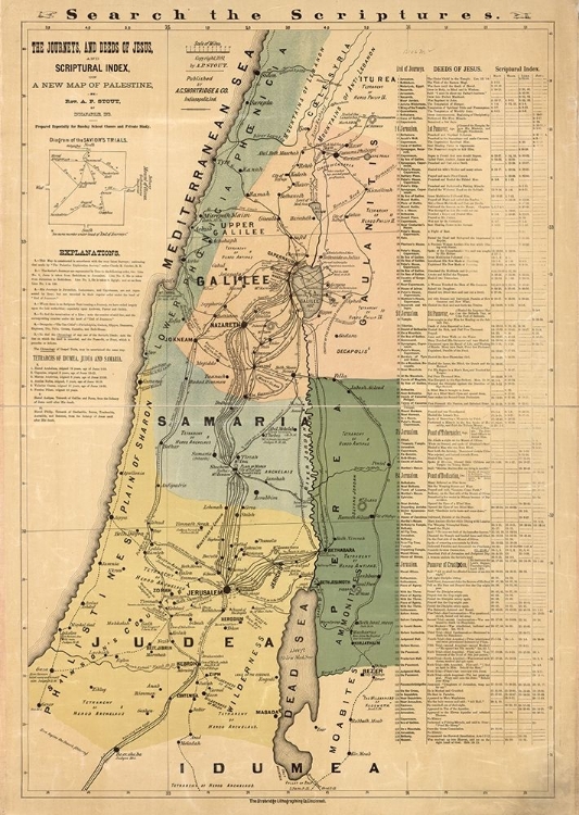 Picture of JOURNEYS OF JESUS