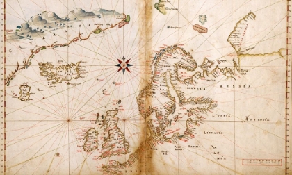 Picture of PORTUGUESE MAP OF NORTHERN EUROPE AND SCANDINAVIA 1630