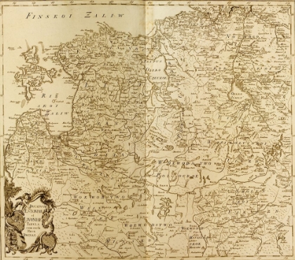 Picture of ESTONIA AND LITHUANIA 1745