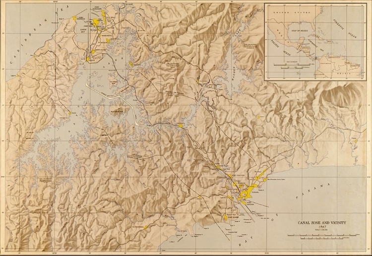 Picture of PANAMA CANAL ZONE 1947