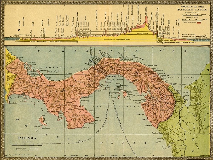 Picture of PANAMA CANAL ZONE 1904