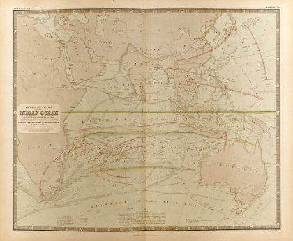 Picture of CURRENTS IN THE INDIAN OCEAN