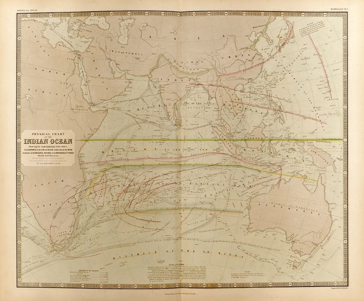 Picture of CURRENTS IN THE INDIAN OCEAN