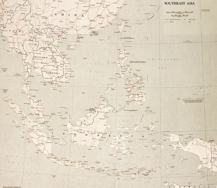 Picture of SOUTHEAST ASIA 1963