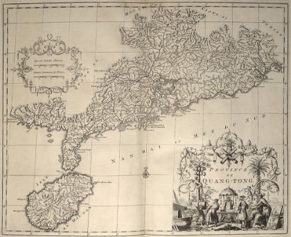 Picture of CHINA AND HAINAN ISLAND 1737
