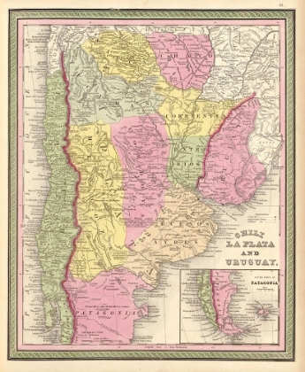 Picture of CHILIE LA PLATA URUGUAY 1849