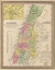 Picture of PALESTINE AND ADJACENT COUNTRIES 1849