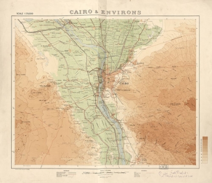 Picture of CAIRO AND ITS ENVIRONS 1925