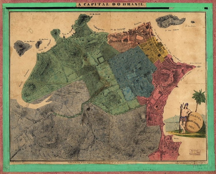 Picture of RIO DE JANIERO CAPITAL DO BRAZIL 1831